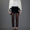 Ann Demeulemeester Wide Top in White (cream) - Lyst