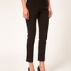 Asos Collection Asos Skinny Crop Trouser in Black - Lyst