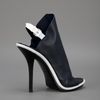 Balenciaga Open Toe Sandal in Blue - Lyst
