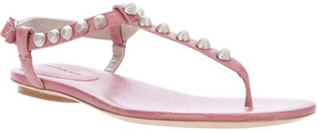 balenciaga sandals womens pink