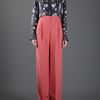 Balmain Long Sleeved Top in Gray (grey) - Lyst