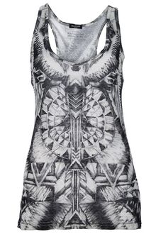 Balmain Printed Top - Lyst