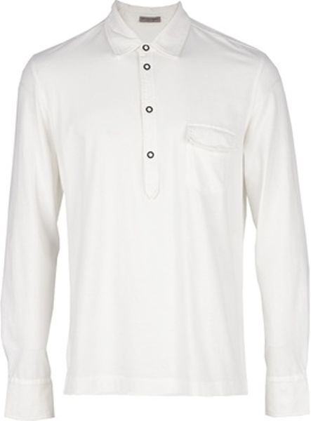 Bottega Veneta Classic Shirt in White for Men - Lyst