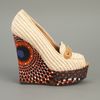 Burberry Prorsum Wedge Shoe in Beige (nude) - Lyst