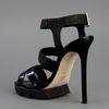 Camilla Skovgaard Strap Saw Stiletto in Black - Lyst