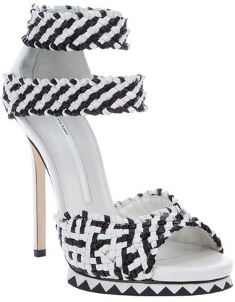  Woven Stiletto Sandal 
