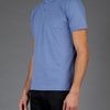 Carven Short Sleeve Polo Neck in Blue for Men - Lyst