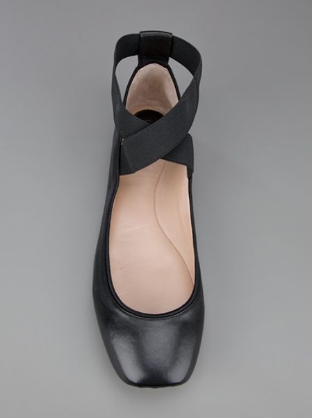 chloe ballet pumps