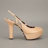 Dolce & Gabbana Platform Slingback in Beige (nude) - Lyst