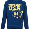 Dsquared2 Hooded Sweatshirt in Blue for Men - Lyst