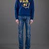 Dsquared2 Hooded Sweatshirt in Blue for Men - Lyst