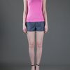 Emporio Armani Vest Top in Pink - Lyst