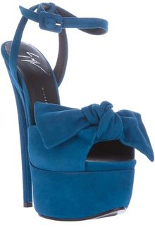 Giuseppe Zanotti Bow Front Sandal - Lyst