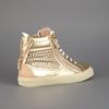 Giuseppe Zanotti Metallic Sneaker in Gold - Lyst