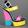 Giuseppe Zanotti Tricolour Sandal in Multicolor - Lyst