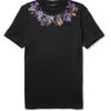 Givenchy Rottweiler and Flowerprint Cotton Tshirt in Black for Men - Lyst