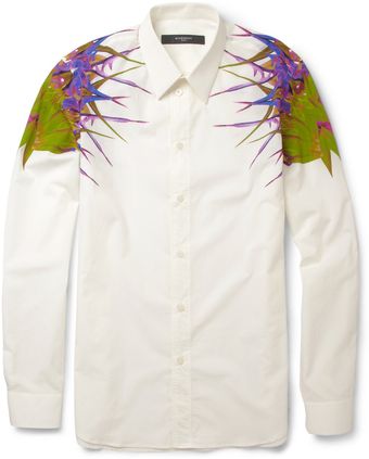 Givenchy Paradiseprint Cotton Shirt - Lyst