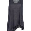 Helmut Lang Asymmetric Vest in Gray (grey) - Lyst