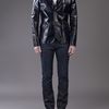 Jil Sander Eel Leather Jacket in Black for Men - Lyst