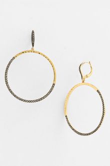 Judith Jack Skinny Frontal Hoop Earrings - Lyst