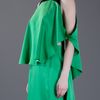 Kenzo Draped Top in Green - Lyst
