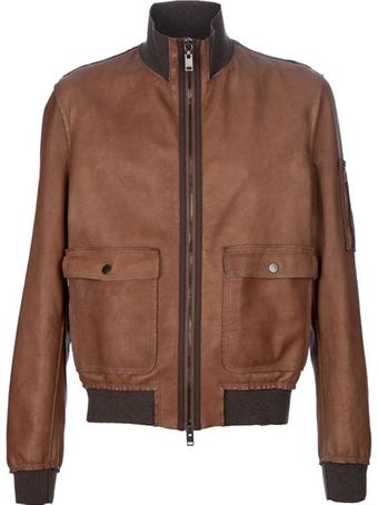 Lanvin Lamb Skin Jacket - Lyst