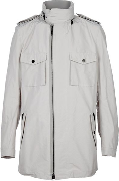 Lanvin Zip Jacket in Gray for Men (grey) - Lyst