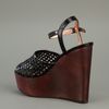 Marc By Marc Jacobs Wedge Sandal in Brown (black) - Lyst
