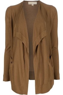 Michael Kors Open Front Cardigan - Lyst