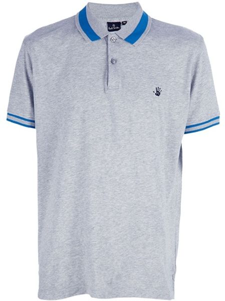 Paul Smith Classic Polo in Gray for Men (grey) - Lyst