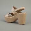 Roberto Del Carlo Bianca Sandal in Beige (green) - Lyst