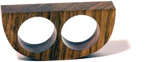 Sophie Monet Double Finger Bar Ring - Lyst