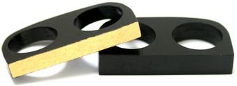 Sophie Monet Double Finger Ebony Ring - Lyst