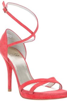 Stuart Weitzman Open Toe Sandal - Lyst