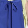 Trouvé Colorblock Cascade Dress in Blue (green- celery/ blue- spectrum) - Lyst