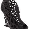United Nude Cut Out Wedge in Black - Lyst