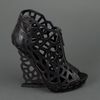 United Nude Cut Out Wedge in Black - Lyst