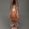 Valentino Lace Pumps in Brown (pink) - Lyst
