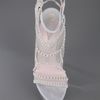Versace Wedge Sandal in White (grey) - Lyst