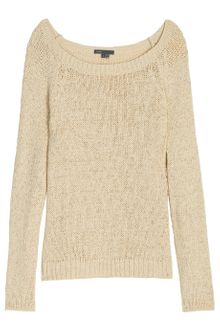 Vince Raglan Stretch Crew Knit - Lyst