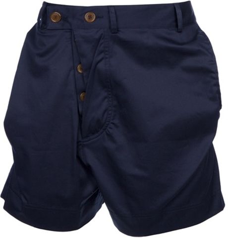 Vivienne Westwood Alien Short in Blue for Men - Lyst