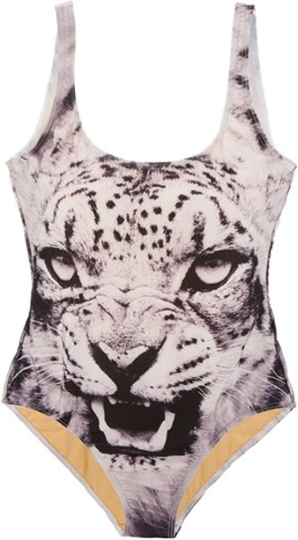 We Are Handsome The Fighter Swimsuit in Gray (grey) - Lyst