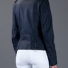 3.1 Phillip Lim Leather Jacket in Blue (black) - Lyst
