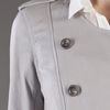 3.1 Phillip Lim Motorcycle Ruffle Jacket in Gray (grey) - Lyst
