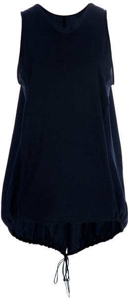 3.1 Phillip Lim Rear Drawstring Blouse - Lyst