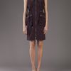 Alexander Wang Shirt Dress in Black (burgundy) - Lyst