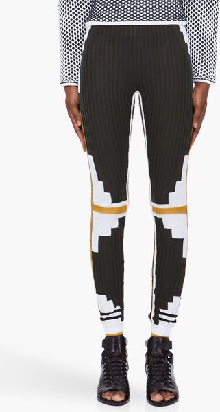 Alexander Wang Athletic Patchwork Leggings - Lyst