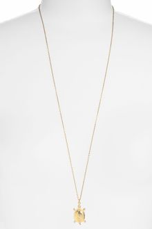 Anna Beck Animals Long Turtle Pendant Necklace - Lyst