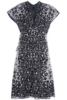 Anna Sui Flower Print Dress - Lyst