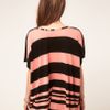 Asos Collection Asos T Shirt in Mix Stripe in Pink (multi) - Lyst